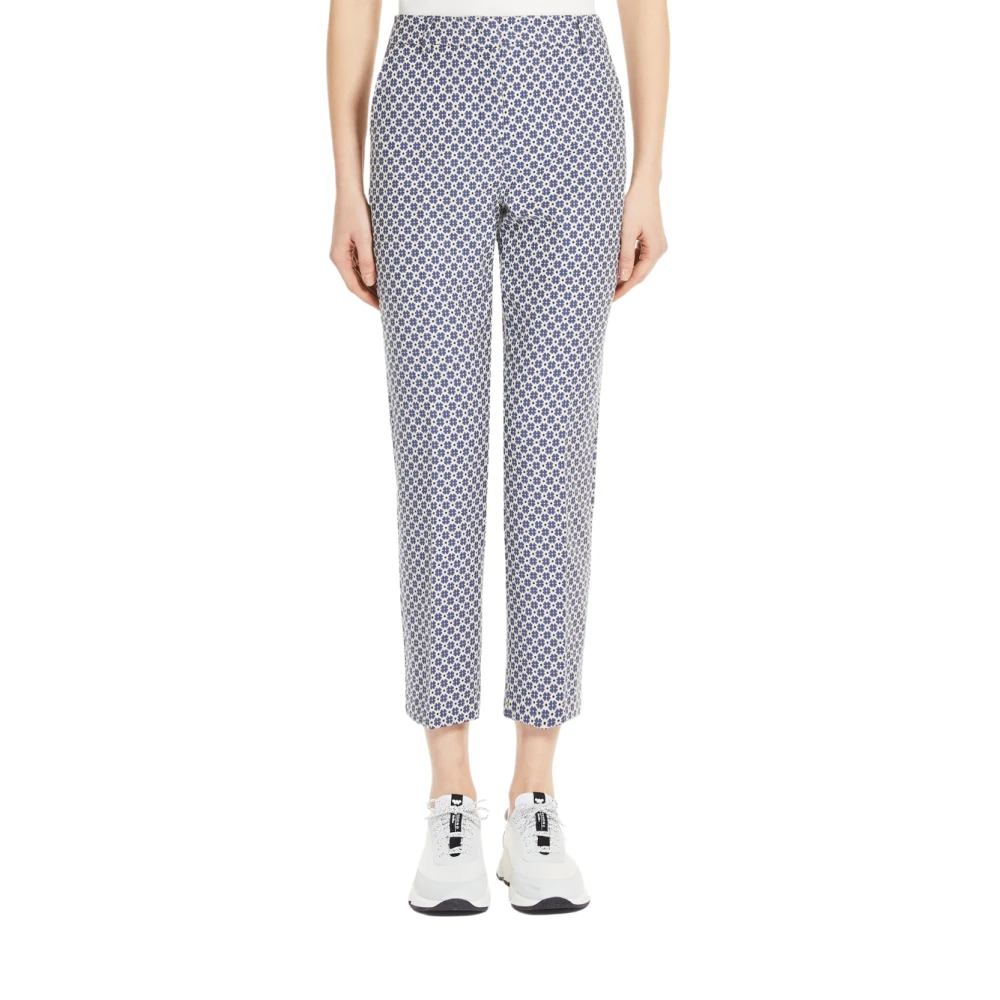 Max Mara Trousers Blue Dames