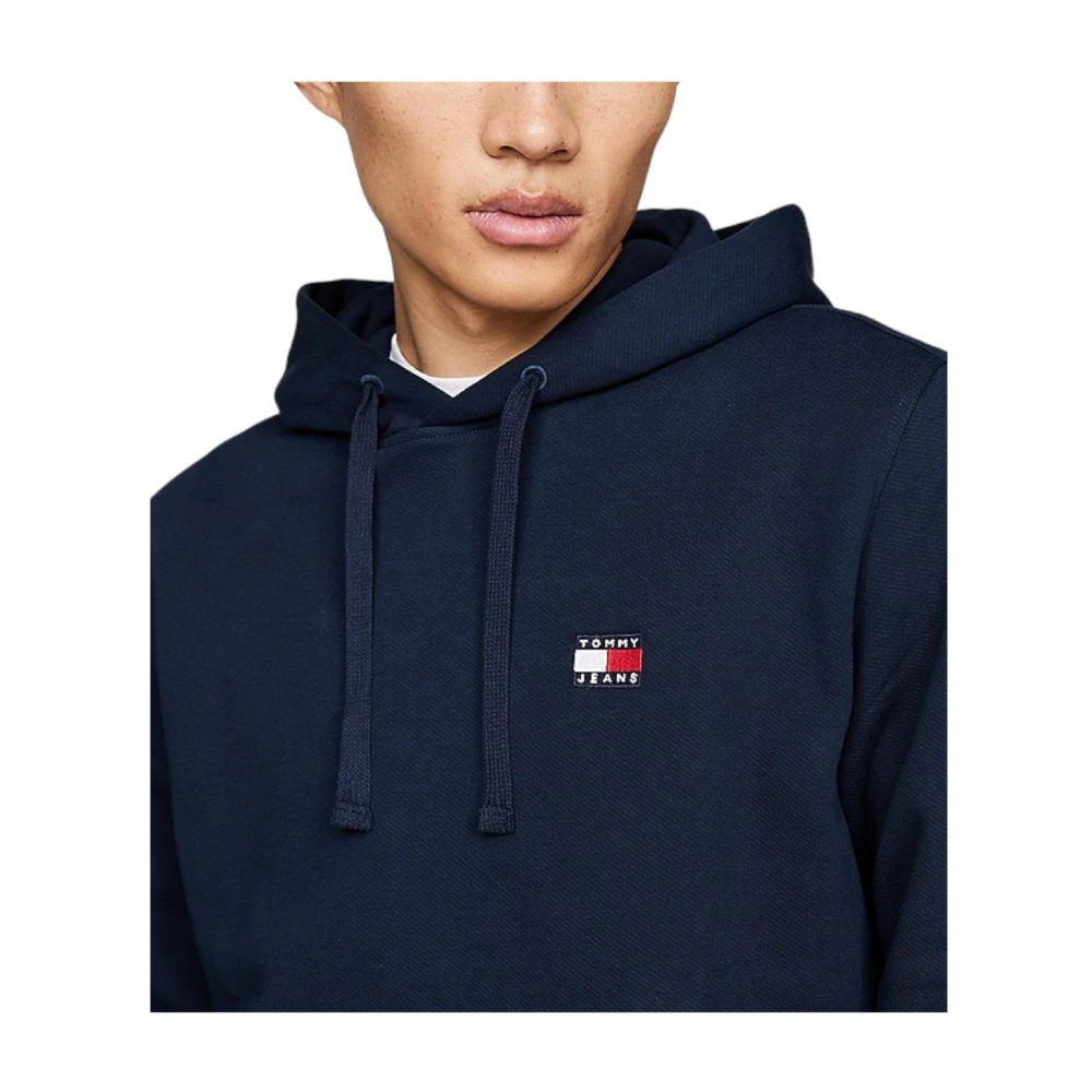 Tommy Hilfiger Red Badge Hoodie Blue Heren