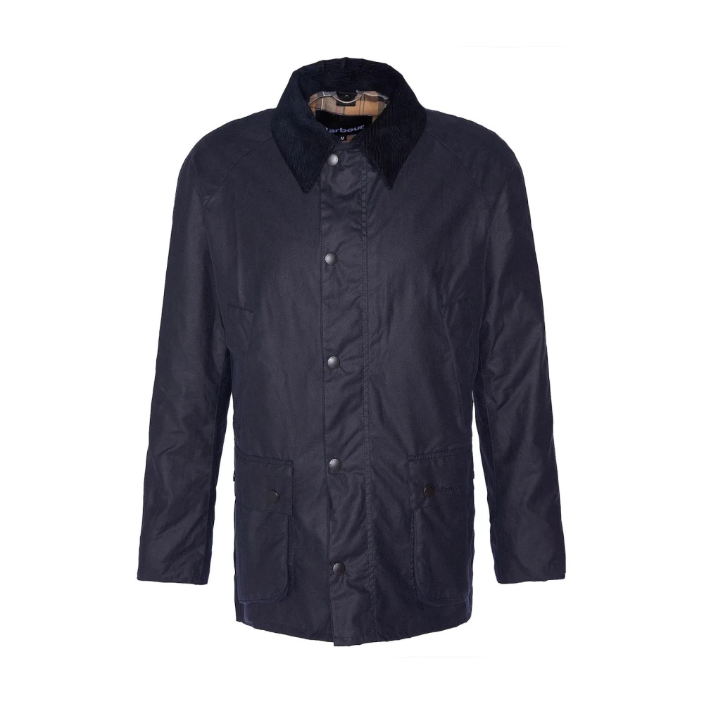 Barbour Stijlvolle Waxjas voor Mannen Blue Heren