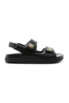 black-sandals-with-4g-motif-design
