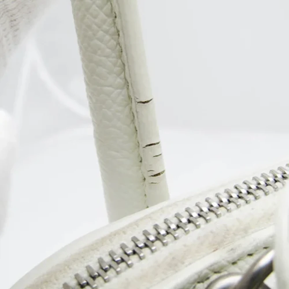 Balenciaga Vintage Pre-owned Leather balenciaga-bags White Dames