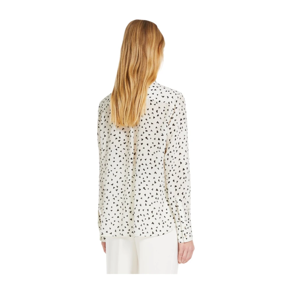 Max Mara Studio Stijlvolle Blouse voor Vrouwen Beige Dames