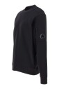 sweatshirt-en-coton-noir-a-relief-diagonal