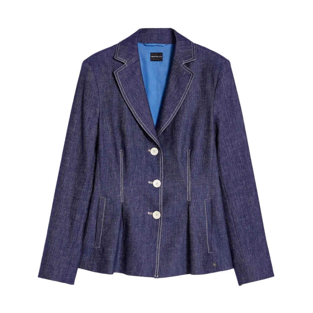 Pennyblack Denim Blazer Set voor Vrouwen Blue Dames