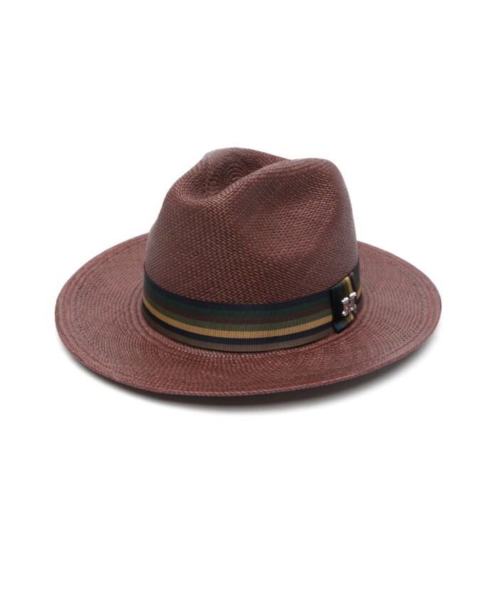 brown-teardrop-crown-hat-with-ribbon