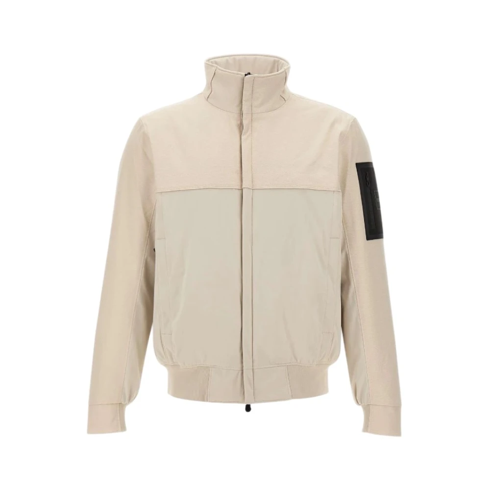 Hugo Beige League Jadon Jacket - Male - Light Jackets - Xl - Jackets