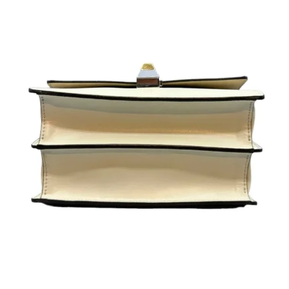 Fendi Vintage Pre-owned Leather fendi-bags White Dames