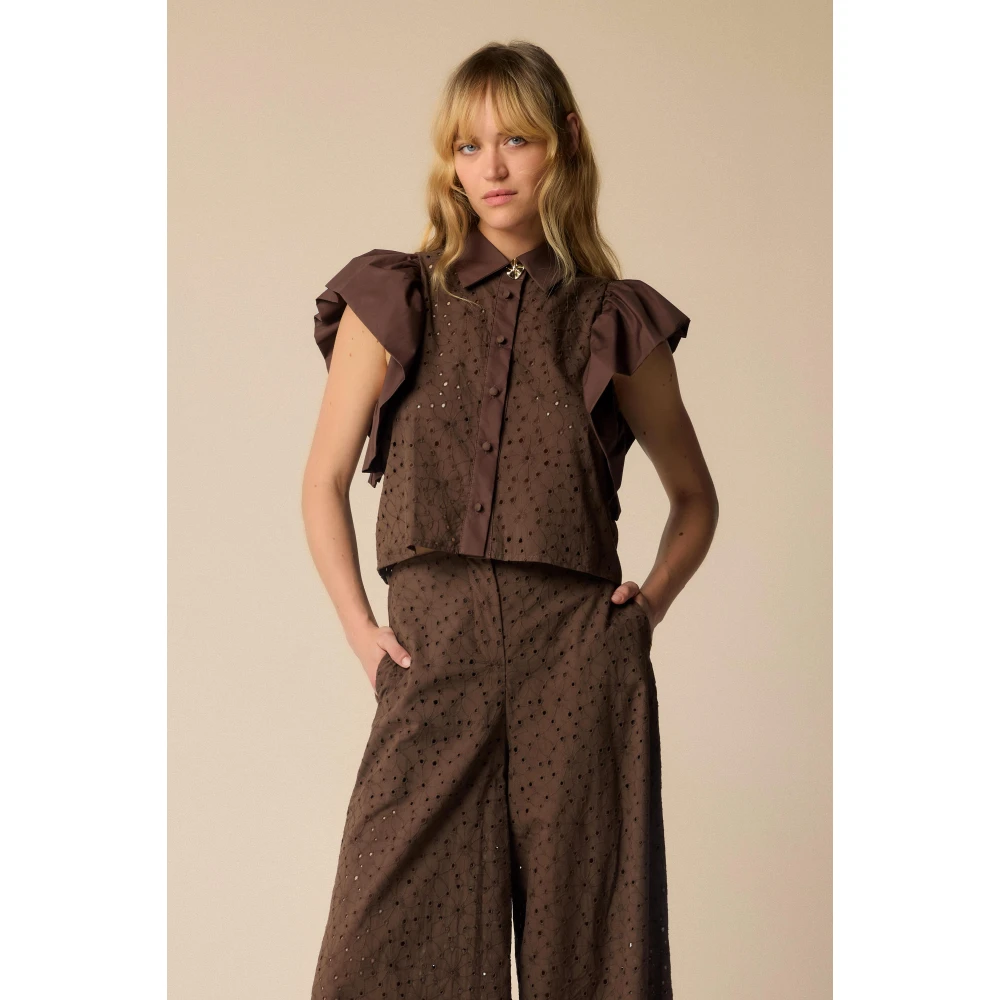 Kocca Stijlvolle Jumpsuits voor Vrouwen Brown Dames