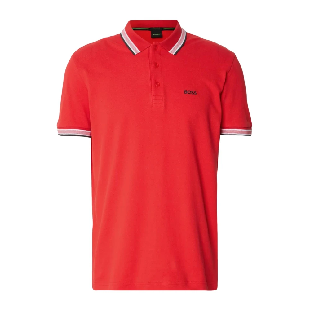 Hugo Men's Red Paddy Polo - Polo Shirts - 2XL - Tops