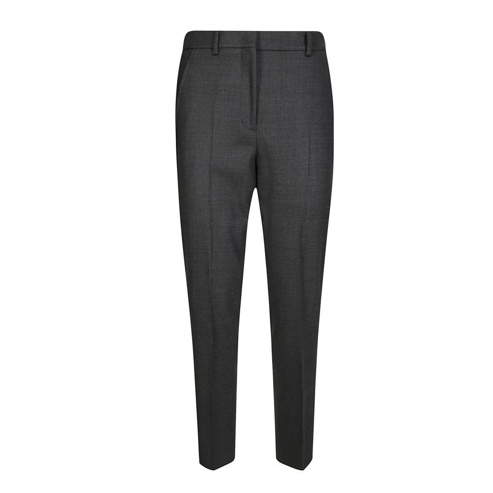 Incotex Stretchy Bistretch Elastische Broek Gray Dames