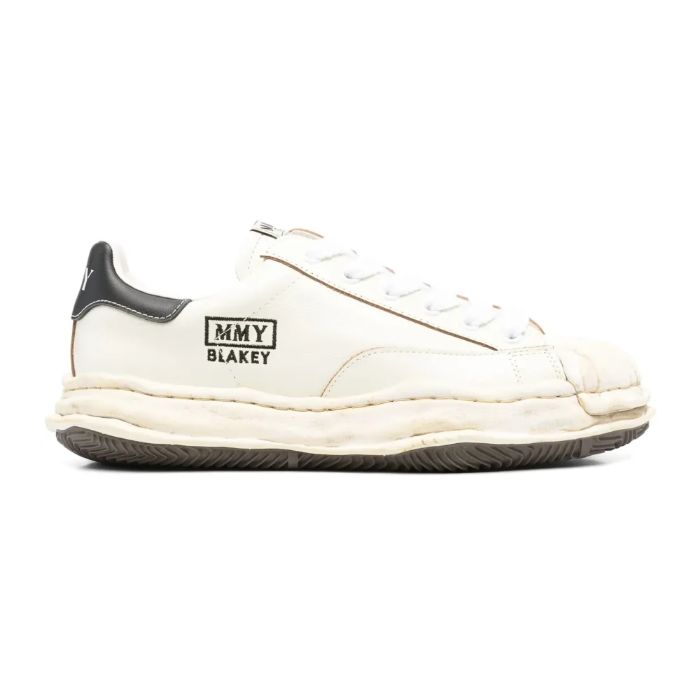 Mihara Yasuhiro Witte Leren Lage Sneakers Dames Schoenen