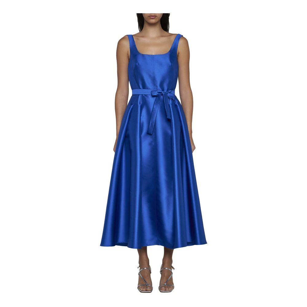 Blanca Vita Blauwe Lint Jurken Blue Dames