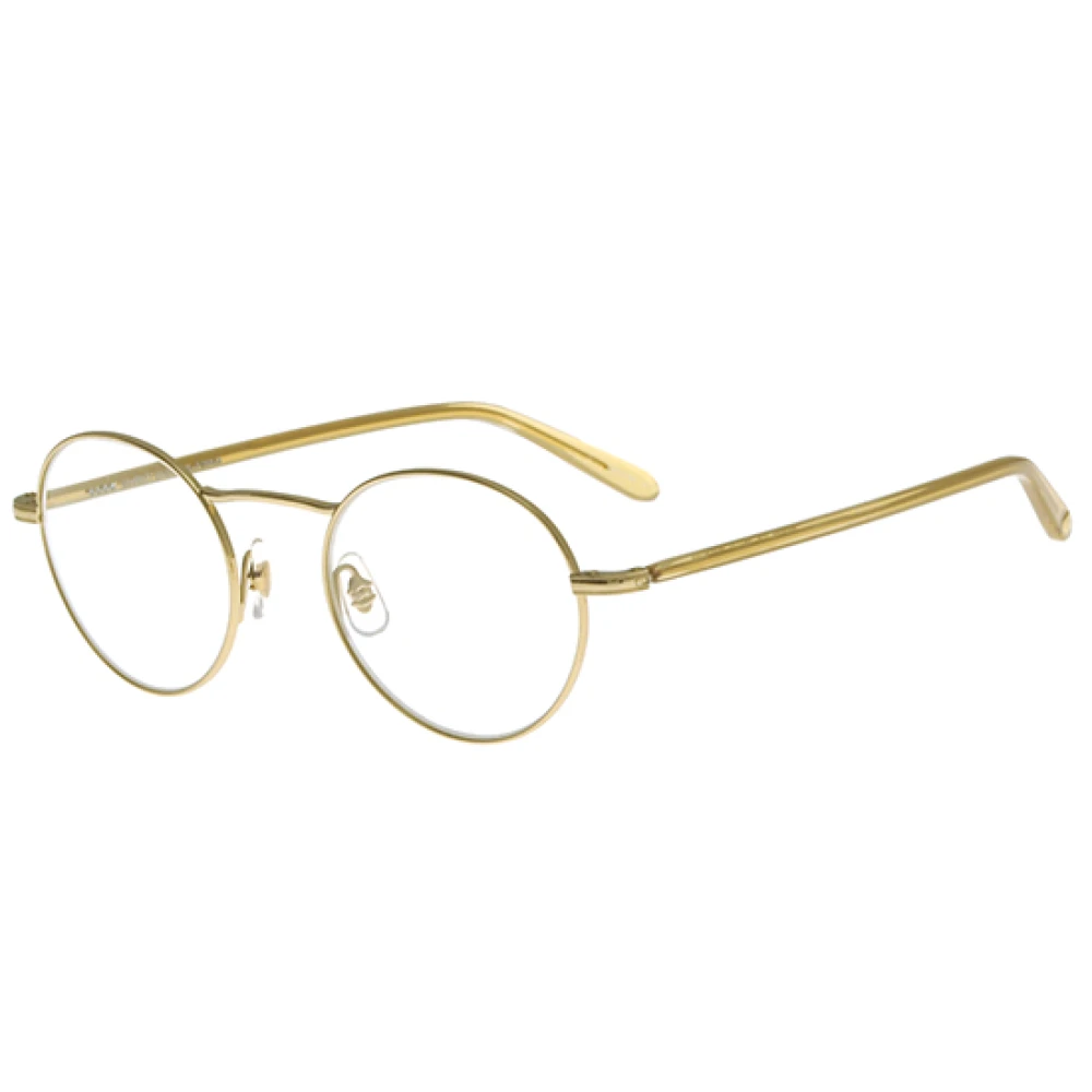 Garrett Leight Goud Blond Eyewear Frames Penmar Yellow Unisex