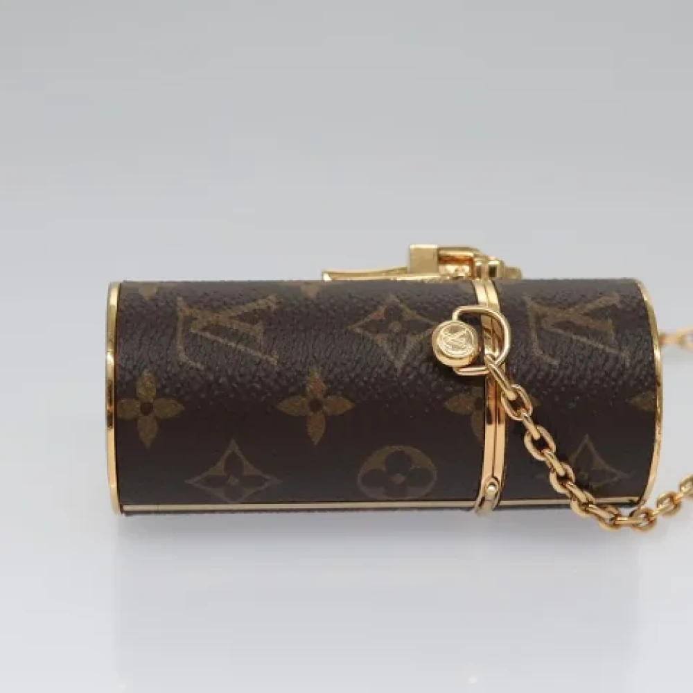 Louis Vuitton Vintage Pre-owned Canvas pouches Brown Dames