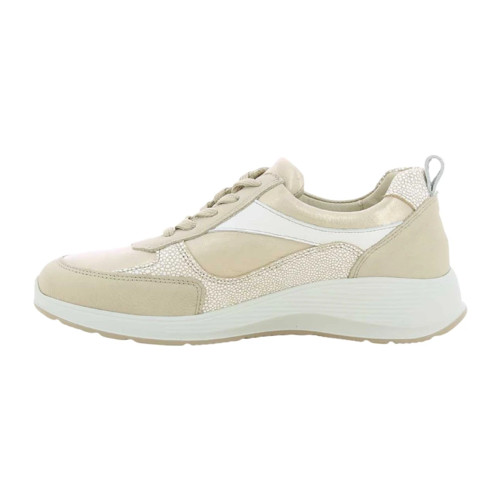 Waldläufer Kalea Sneakers Dames Schoenen Beige