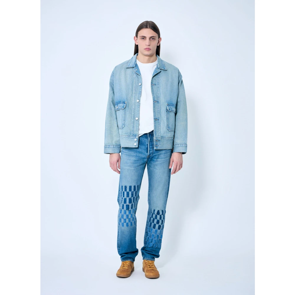 Levi's MIJ Utility Trucker Jacket Blue Heren