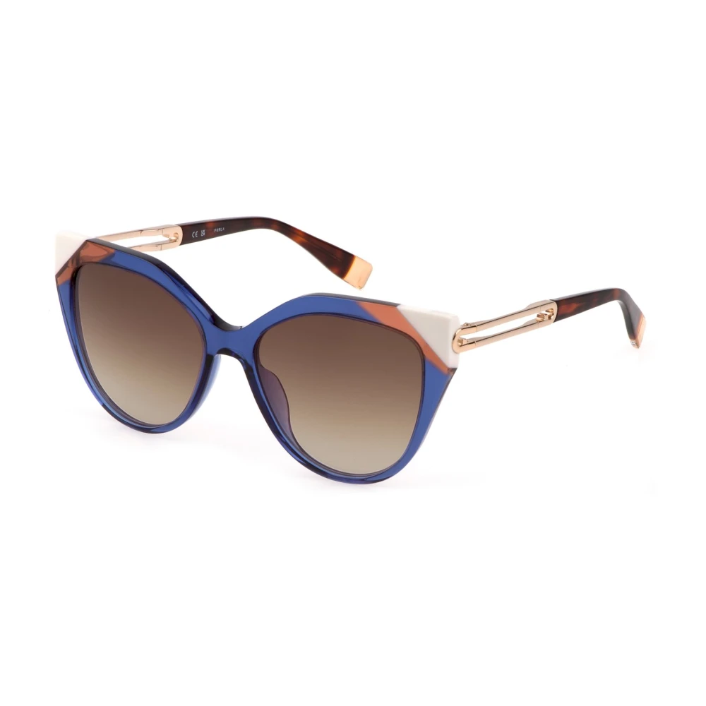 Furla Women's Blue Sunglasses, 55 Mm, Urban Chic Sunglasses