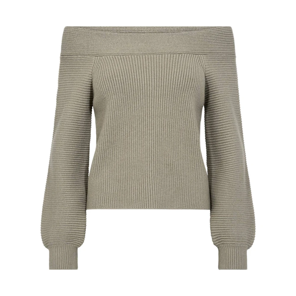 Copenhagen Muse Stijlvolle Muse Pullover in Diverse Kleuren Beige Dames