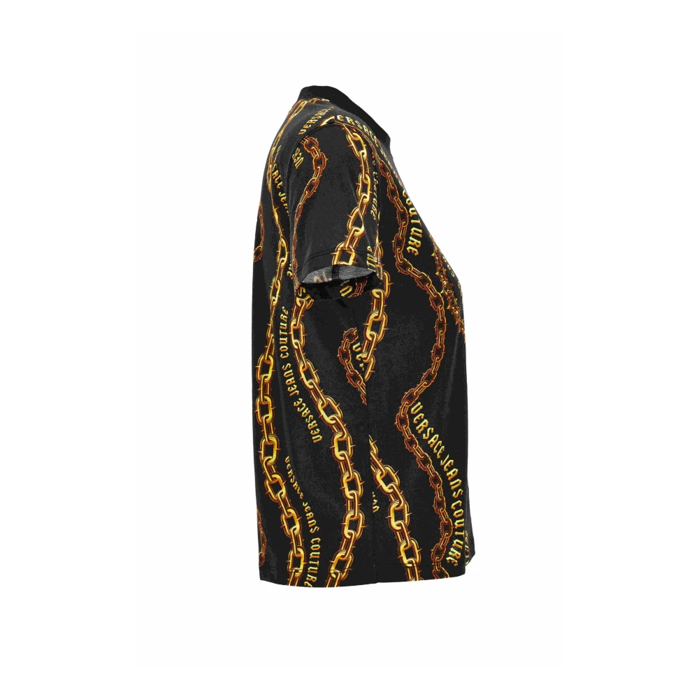 Versace Jeans Couture T-shirts en Polos Black Dames