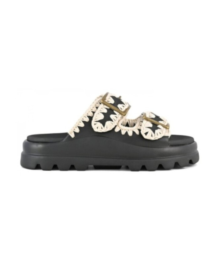 zwarte-slide-sandalen-twee-gesp-stijl