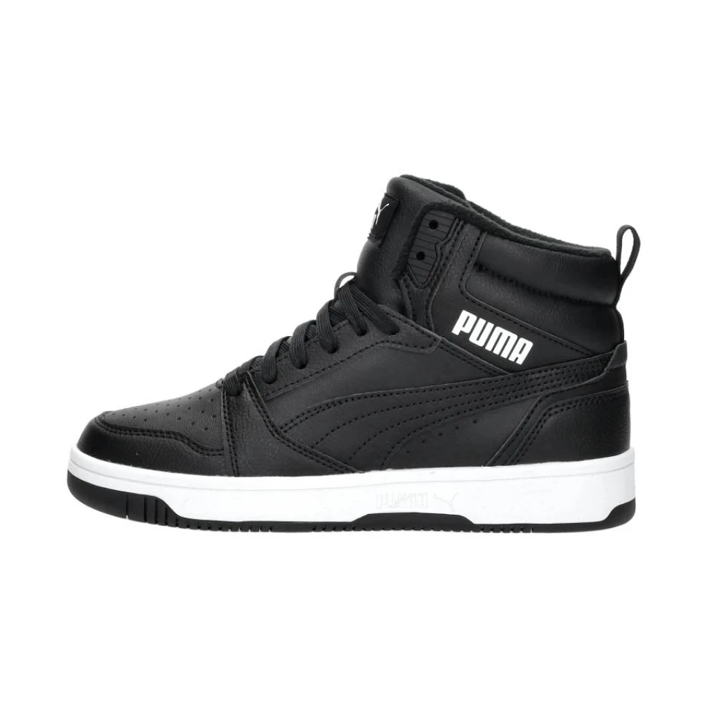 Puma Rebound V6 Mid WTR Dames Schoenen Zwart