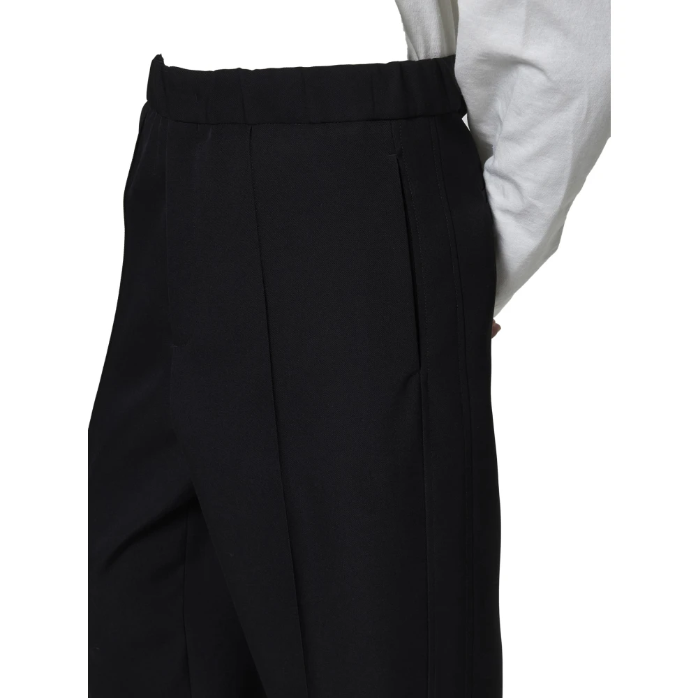 Jil Sander Zwarte broek voor heren Black Heren