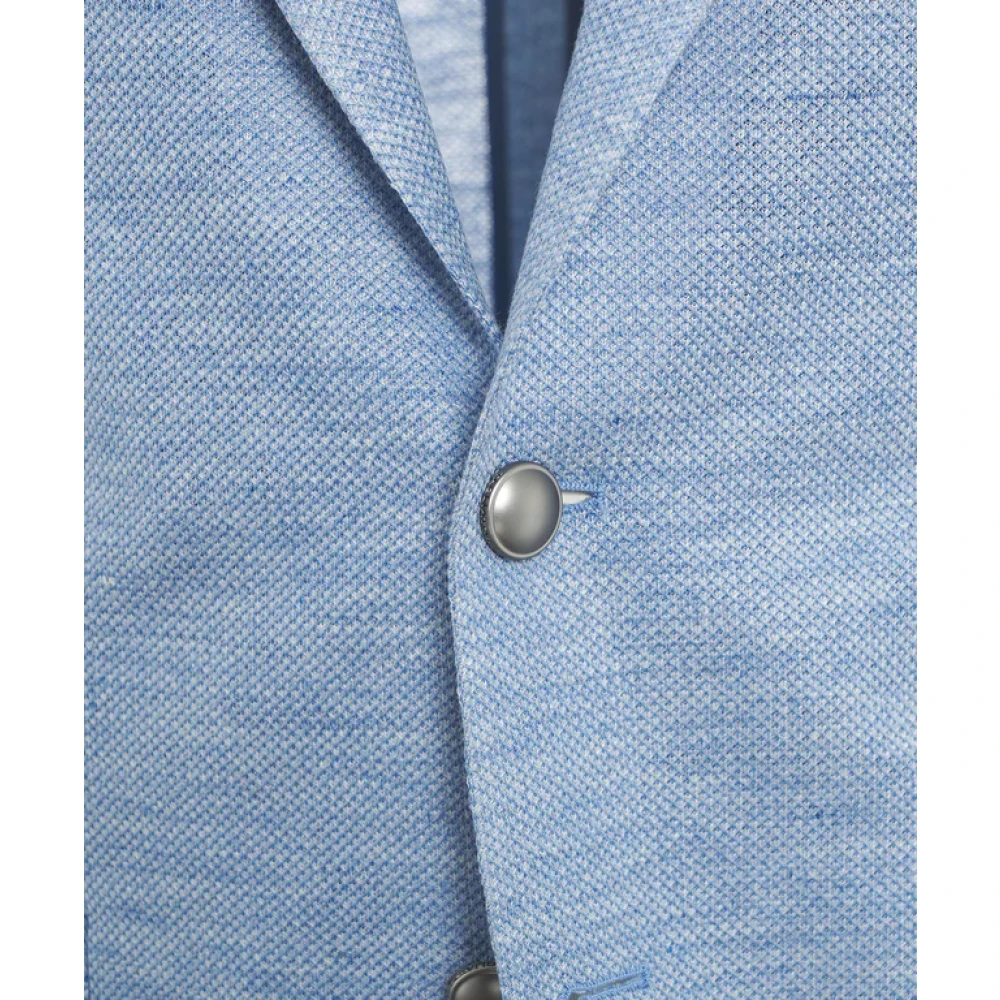Tagliatore Lichtblauwe jassen Blue Heren
