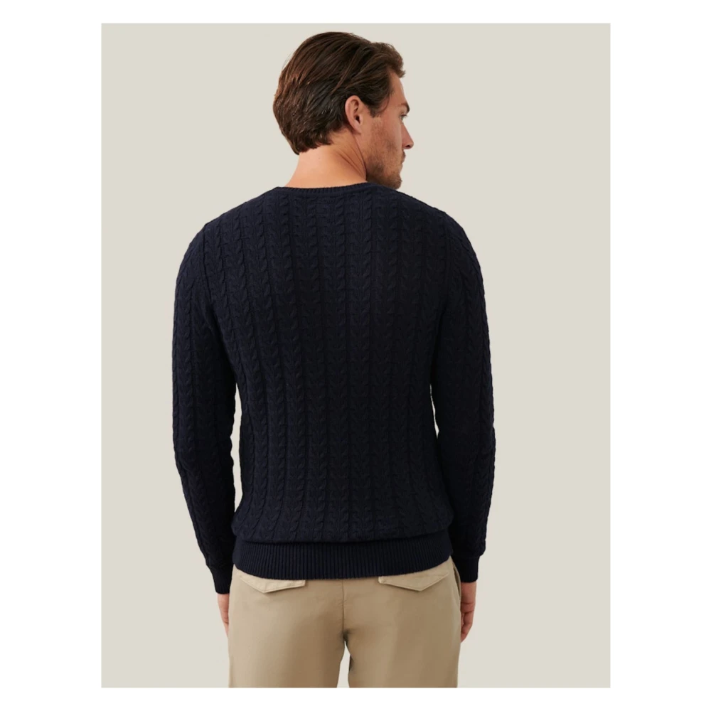 Cavallaro Blauw Orvieto Stijlvol Overhemd Blue Heren
