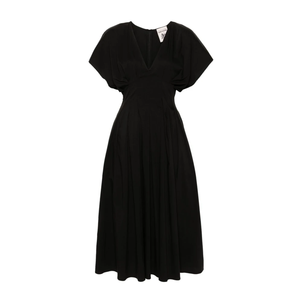 Semicouture Zwarte Edda Jurk Black Dames