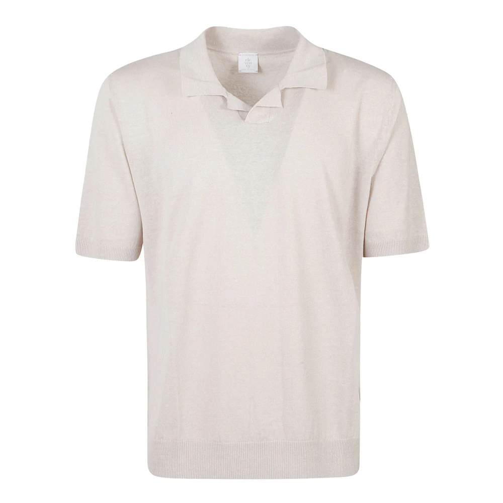 Eleventy Men's White T-Shirt - Polo Shirts - M - Tops