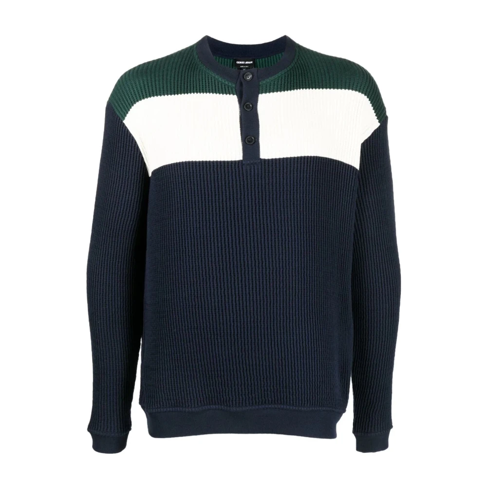 Giorgio Armani Men's Multicolor Polo Shirt