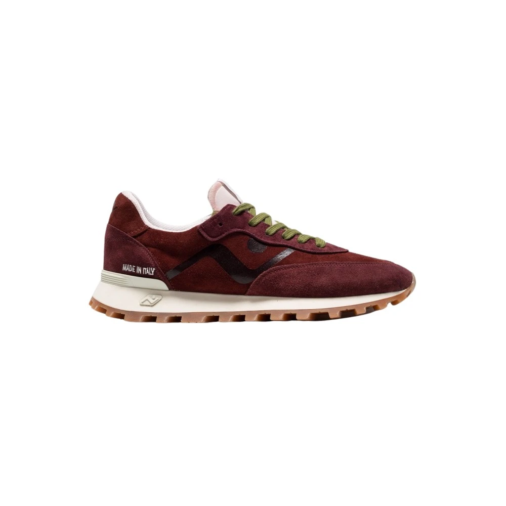 No Map Society Veloce Water Washed Sneaker Dames Schoenen Rood