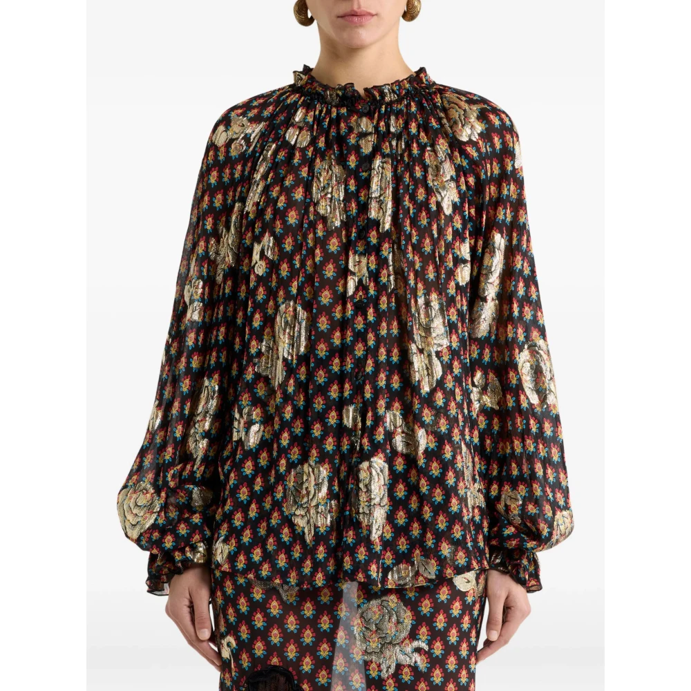 Etro , Damen, Blusen & Hemden, Mehrfarbig, S - Bild 2