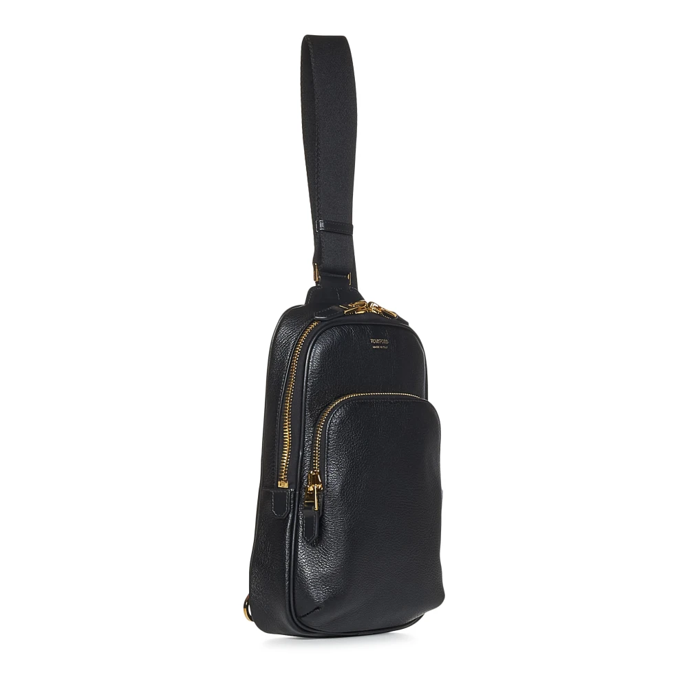 Tom Ford Zwarte Schoudertas Herenmode Black Heren