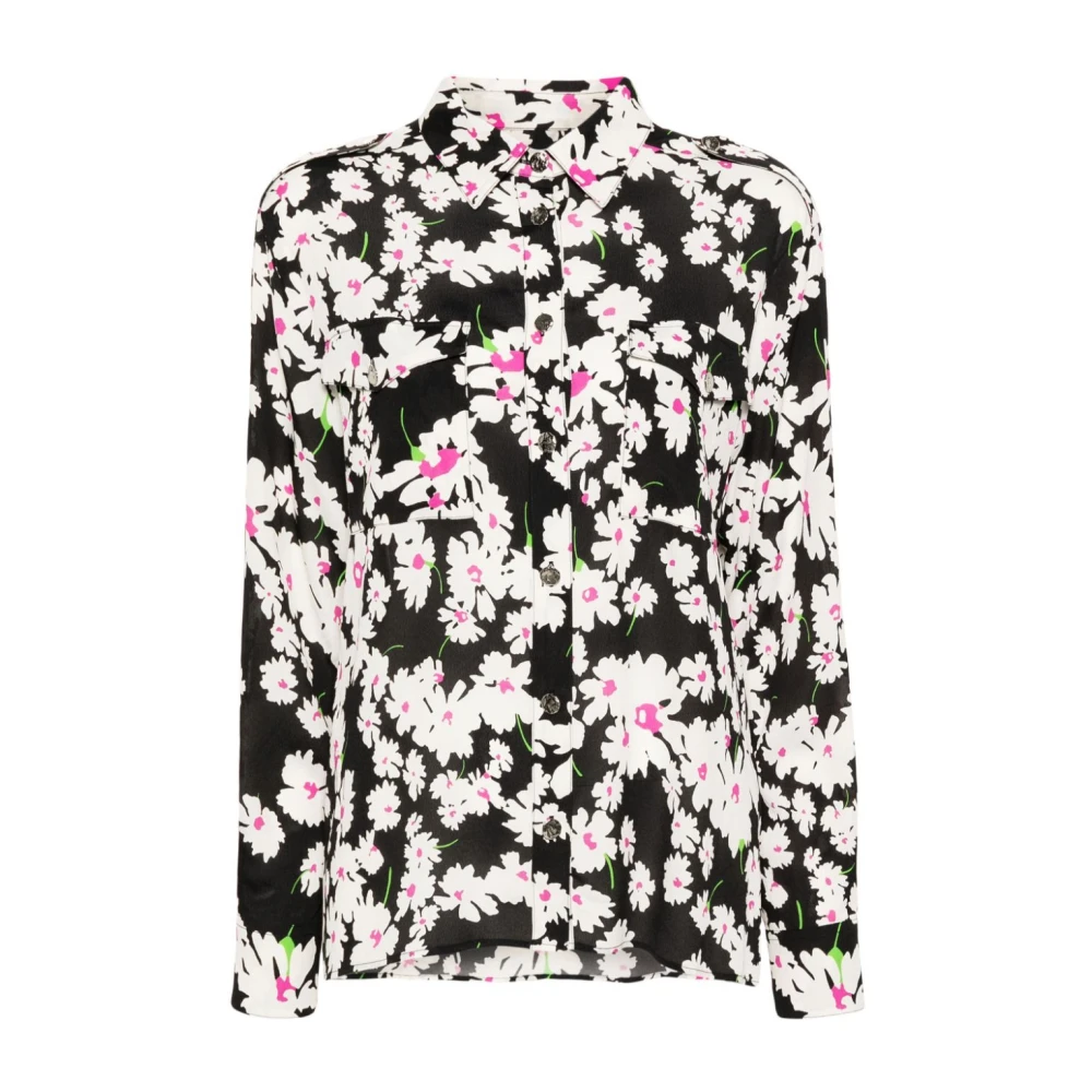 Msgm Zwarte Casual Shirt voor Mannen Multicolor Dames
