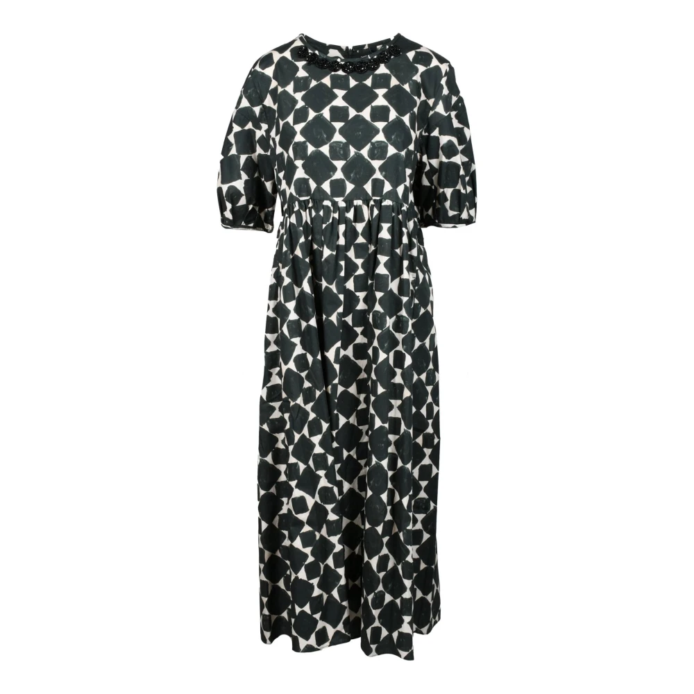 Max Mara Katoenen jurk voor vrouwen Multicolor Dames