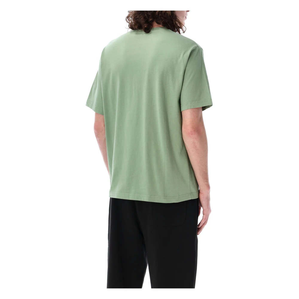 Kenzo Oranje Klassieke Crew-Neck T-Shirt Green Heren