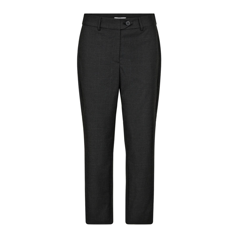 Co'Couture Elegante Cigarette Pant in Antraciet Gray Dames