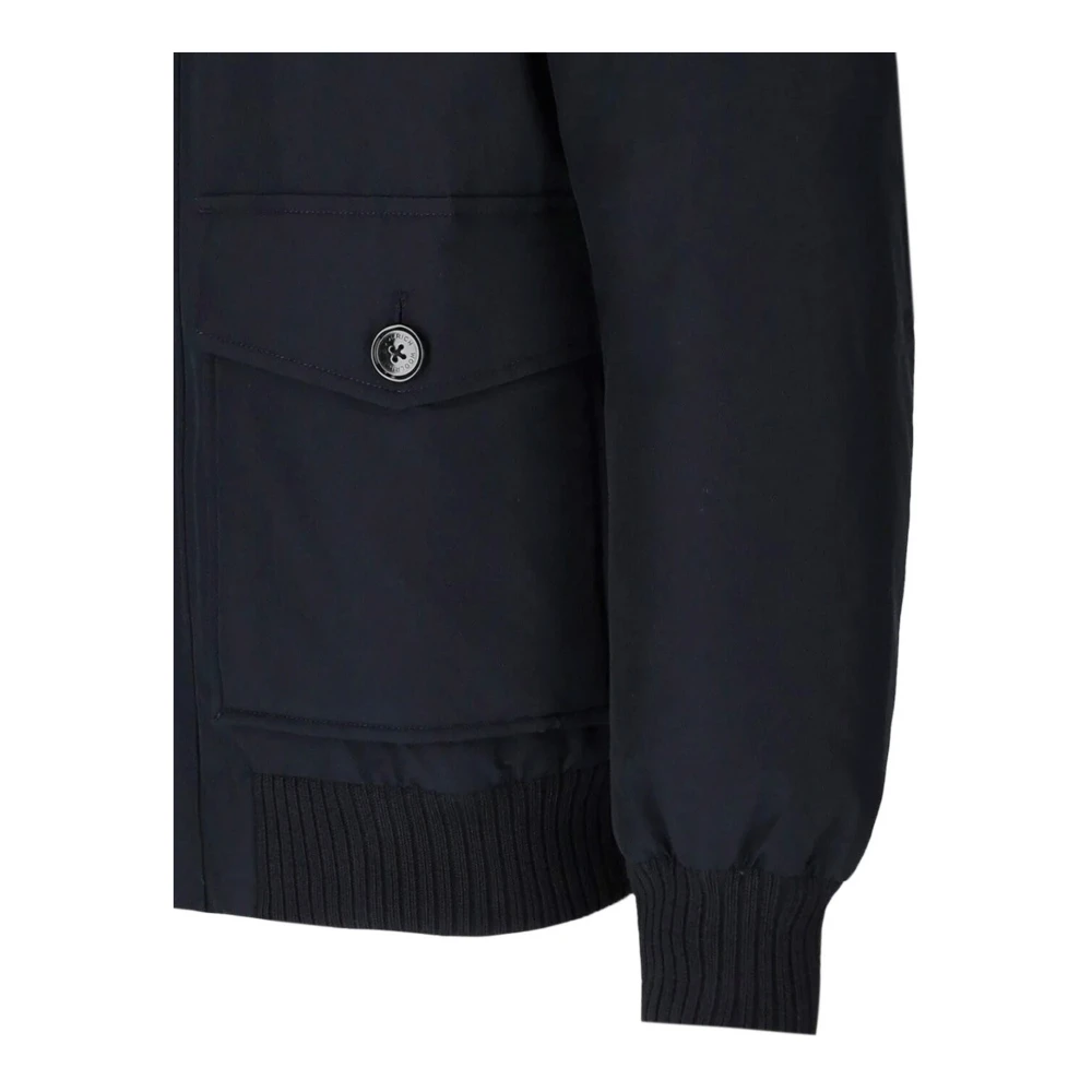 Woolrich Polar Bomber Jack Blue Heren