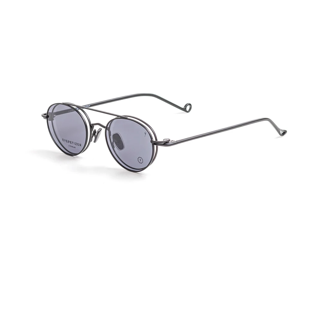 Eyepetizer Unisex Black Sunglasses, 47 Mm, Chatham Optical Clip Sunglasses