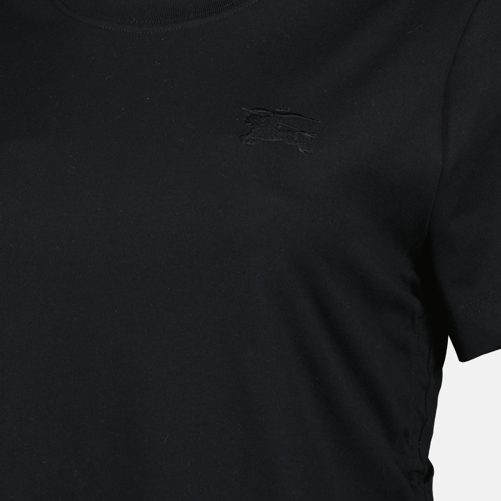 Burberry Zwart Festival T-shirt Lente-Zomer 2025 Black Dames