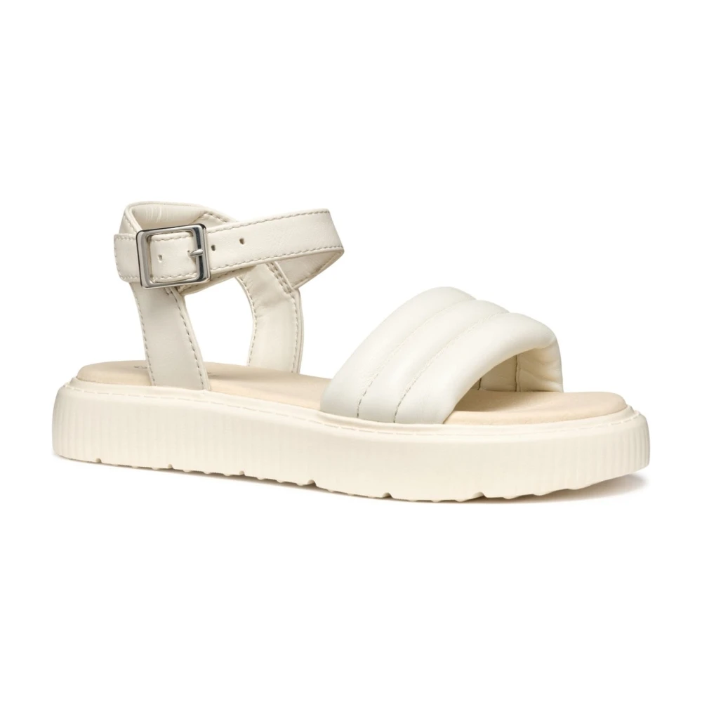 Geox Girls Beige Kids Sandals, 32 Eu, Kids Sandals