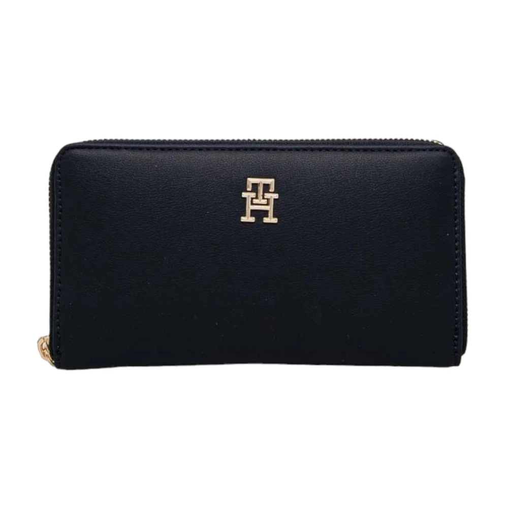 Tommy Hilfiger Grote Poppy Reform Portemonnee Black Dames