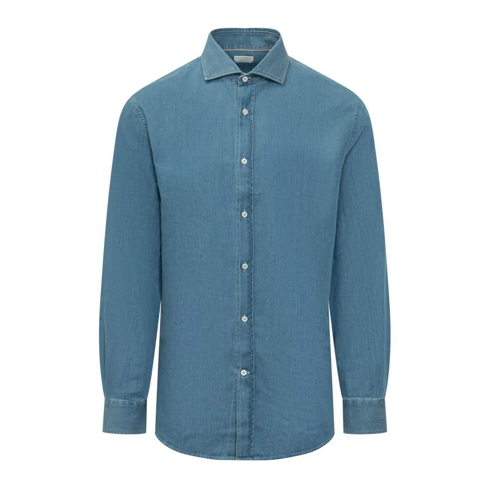 Brunello Cucinelli Denim Shirts • Shop Denim Shirts from Brunello