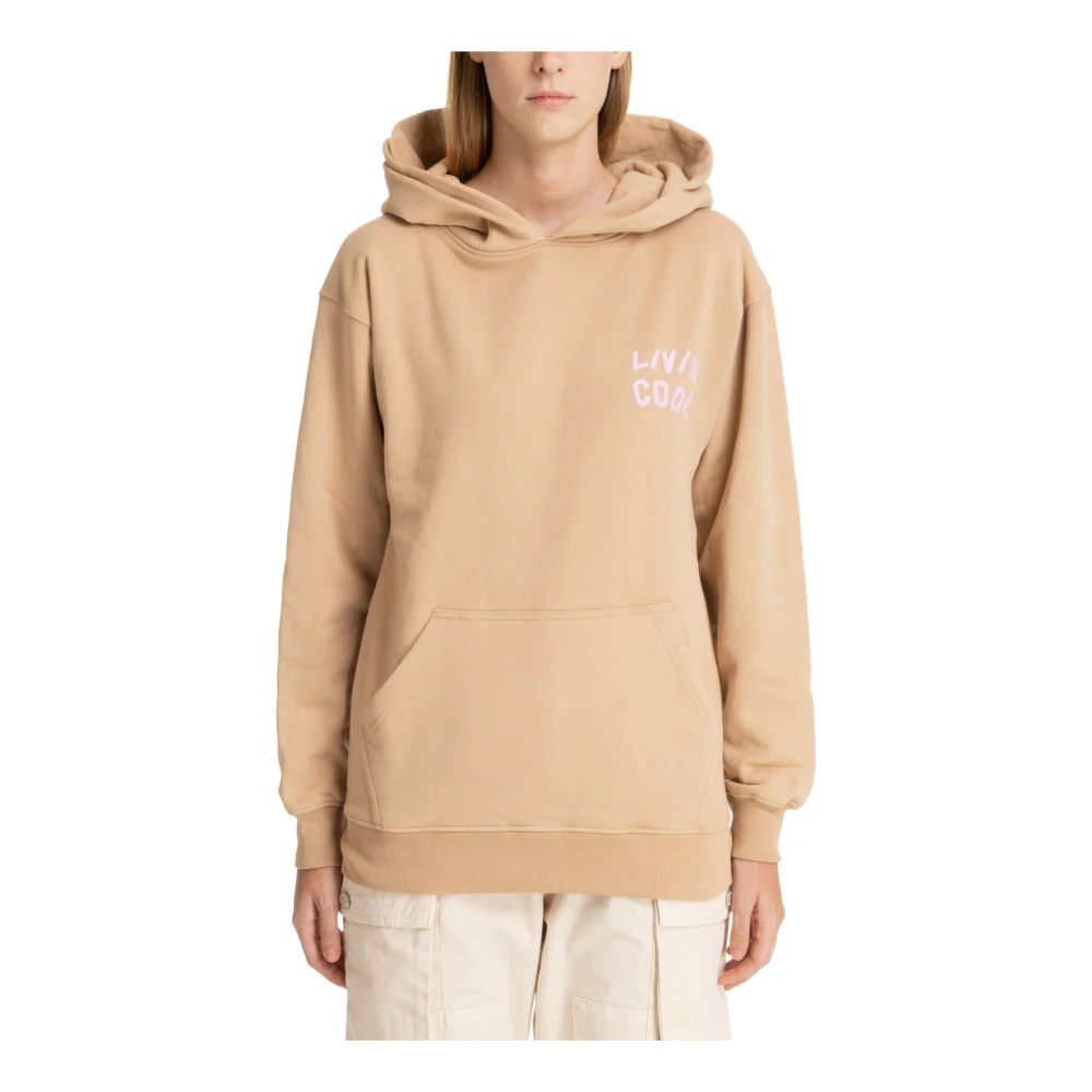 Livincool Hoodie Beige Dames