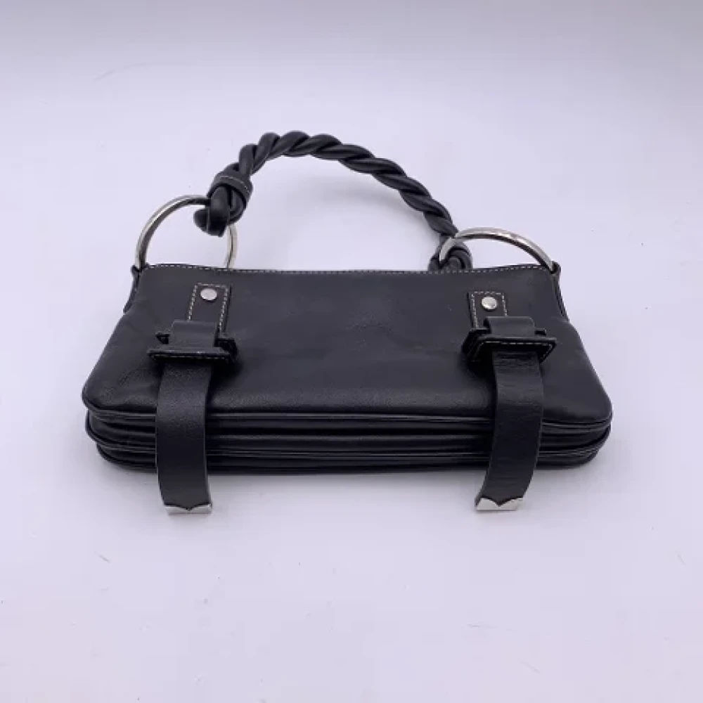 Givenchy Pre-owned Leather handbags Black Dames