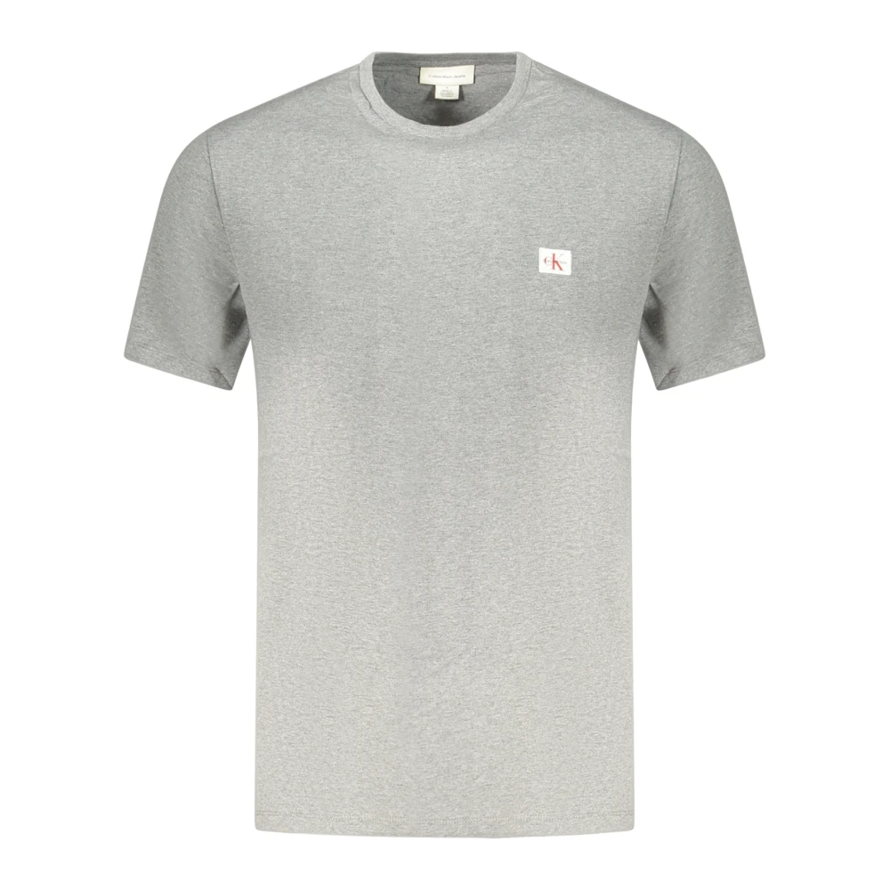 Calvin Klein Men's Gray T-Shirts, S, Short-Sleeved T-Shirt