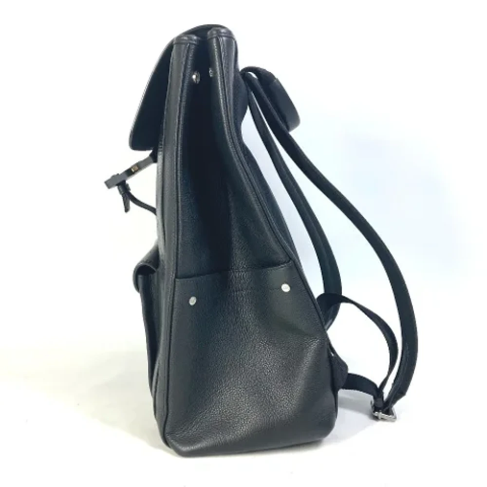 Dior Vintage Pre-owned Leather dior-bags Black Dames