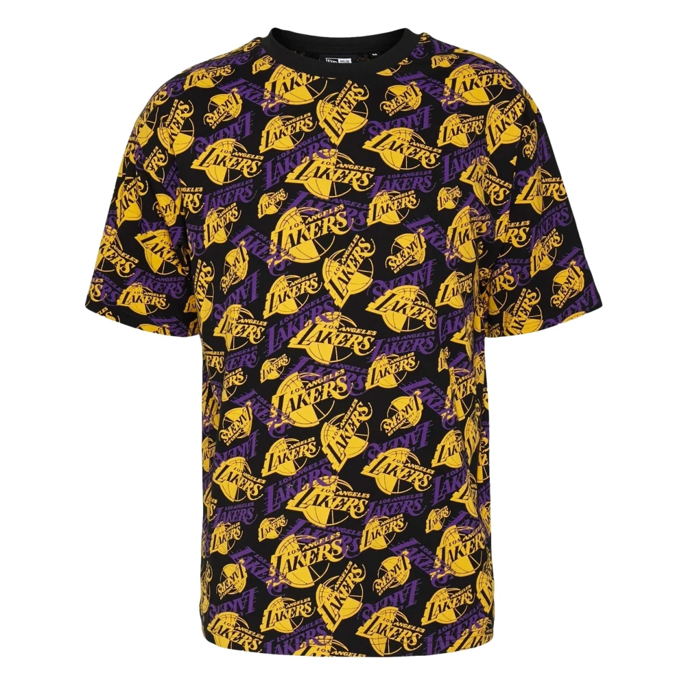 New era Oversize Grande Los Angeles Lakers T-shirt Multicolor Heren