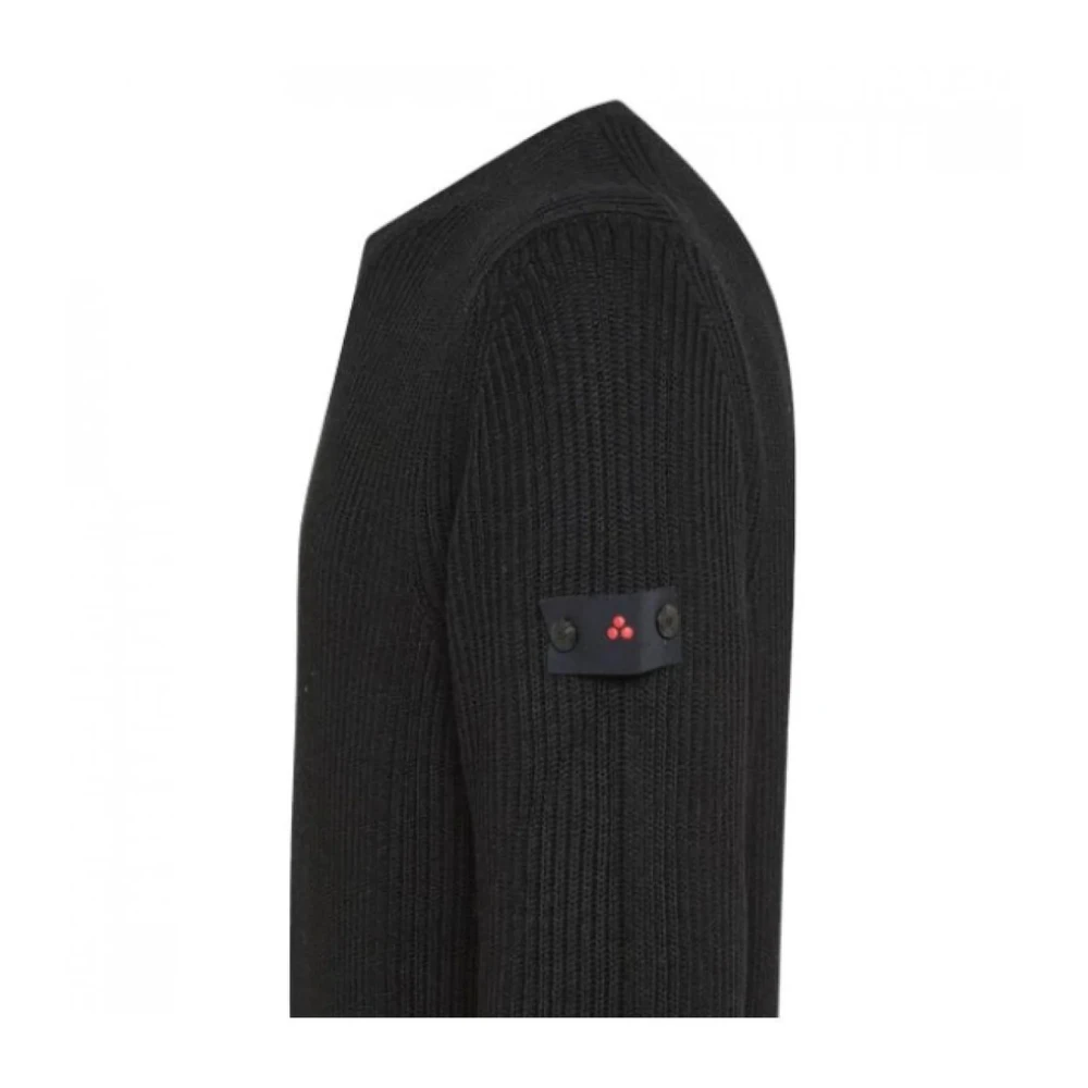 Peuterey Ronde hals trui Maglia Blue Heren